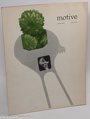 Seller image for Motive: Vol. 29, No. 1, October 1968 for sale by Bolerium Books Inc.