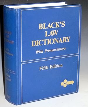 Seller image for Black's Law Dictionary; Definitions of the terms and Phrases of American and English Jurisprudence, Ancient and Modern (5th edition) for sale by Alcuin Books, ABAA/ILAB