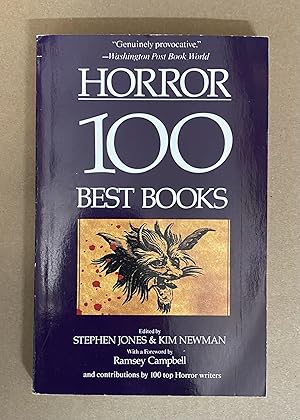 Bild des Verkufers fr Horror: The 100 Best Books zum Verkauf von Fahrenheit's Books