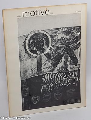 Seller image for Motive: Vol. 28, No. 4, January 1968 for sale by Bolerium Books Inc.