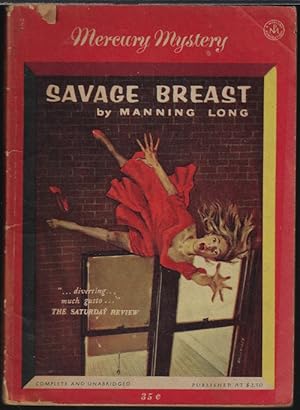 Seller image for SAVAGE BREAST: Mercury Mystery No. 207 for sale by Books from the Crypt