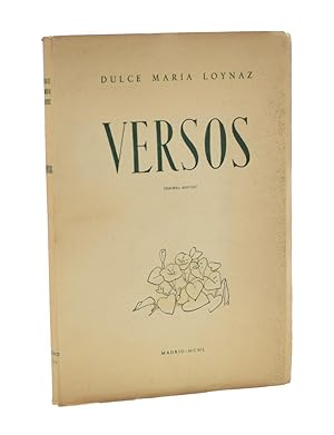 Imagen del vendedor de VERSOS, 1920-1938 a la venta por Librera Monogatari