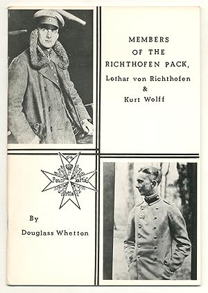 Seller image for Members of the Richthofen Pack, Lothar von Richthofen & Kurt Wolff for sale by Between the Covers-Rare Books, Inc. ABAA