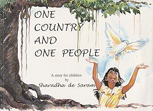 Seller image for ONE COUNTRY and ONE PEOPLE A Story for Children for sale by Haymes & Co. Bookdealers