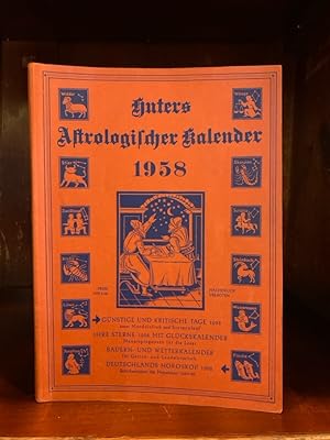 Seller image for Huters Astrologischer Kalender 1958. for sale by Antiquariat an der Nikolaikirche