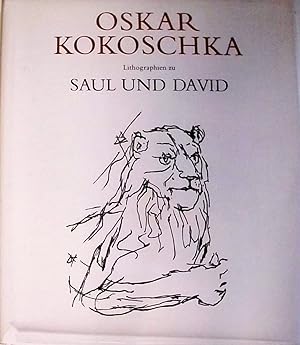 Bild des Verkufers fr Saul und David Oskar Kokoschka. 41 Lithographien. Bibl. Texte bers. von Martin Buber. [Nachw.: Othmar Keel-Leu] zum Verkauf von Berliner Bchertisch eG