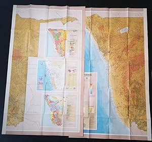 Namibia. - [Zwei Landkarten von 1985].
