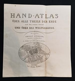 Image du vendeur pour Gotha und Umgebung. - [Landkarte aus dem Handatlas von Stieler]. mis en vente par ANTIQUARIAT Franke BRUDDENBOOKS