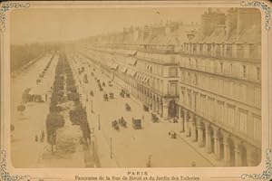Kabinettfoto Paris I., Rue de Rivoli, Jardin des Tuileries - Foto: Perier, Paris