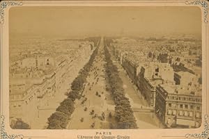 Kabinettfoto Paris VIII., Avenue des Champs-Elysee - Foto: Perier
