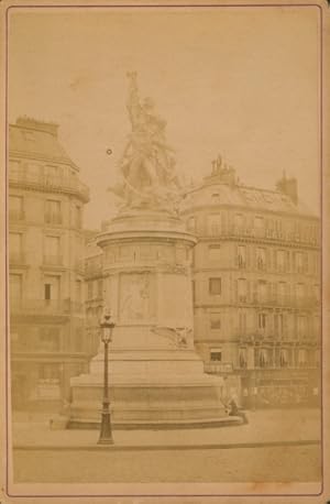 Kabinettfoto Paris, Place Clichy