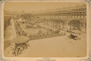 Kabinettfoto Paris I., Der Garten des Palais Royal - Foto: Perier