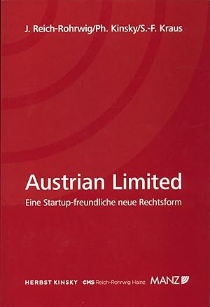 Seller image for Austrian Limited Eine startupfreundliche neue Rechtsform for sale by avelibro OHG