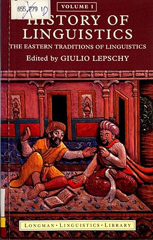 Seller image for History of Linguistics Volume I: The Eastern Traditions of Linguistics for sale by avelibro OHG