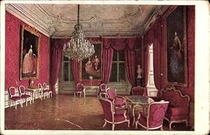 Ansichtskarte / Postkarte Wien 13 Hietzing Österreich, Lustschloss Schönbrunn, Ecksalon d. Erzher...