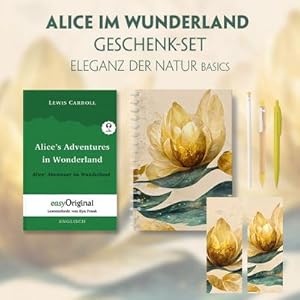 Immagine del venditore per Alice im Wunderland Geschenkset (Hardcover + Audio-Online) + Eleganz der Natur Schreibset Basics, m. 1 Beilage, m. 1 Buch : Alice's Adventures in Wonderland / Alice im Wunderland (Hardcover + Audio-Online) - Lesemethode von Ilya Frank - Zweisprachige Ausgabe Englisch-Deutsch venduto da AHA-BUCH GmbH