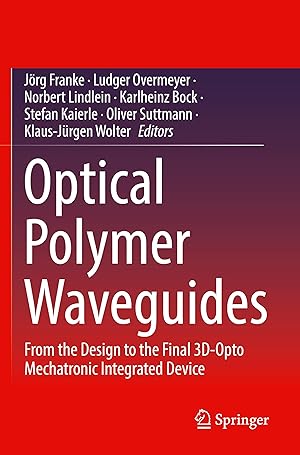 Seller image for Optical Polymer Waveguides for sale by moluna