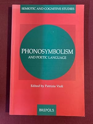 Bild des Verkufers fr Phonosymbolism and Poetic Language. zum Verkauf von Plurabelle Books Ltd