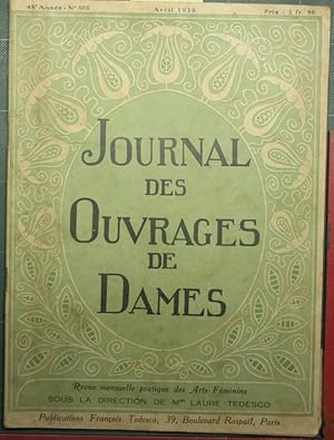 Journal des ouvrages de dames - Avril 1930
