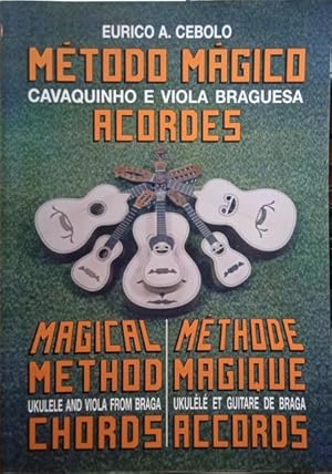 MÉTODO MÁGICO: CAVAQUINHO E VIOLA BRAGUESA, ACORDES. MAGICAL METHOD: UKELELE AND VIOLA FROM BRAGA...