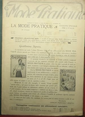 Mode pratique - N. 24 - 16 Dicembre 1914