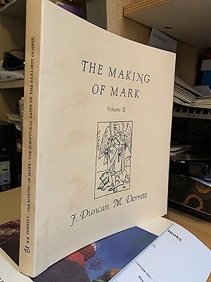 Image du vendeur pour Making of Mark: Scriptural Bases of the Earliest Gospel mis en vente par Cotswold Rare Books