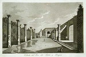 Bild des Verkufers fr Veduta del Foro dei Teatri a Pompei zum Verkauf von Sergio Trippini