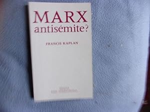 Image du vendeur pour Marx antismite mis en vente par arobase livres