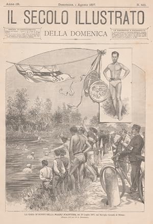 Imagen del vendedor de La gara di nuoto della Rari Nantes, del 25 luglio 1897, nel Naviglio Grande di Milano a la venta por Sergio Trippini