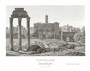 Bild des Verkufers fr Capitolium - Campidoglio zum Verkauf von Sergio Trippini