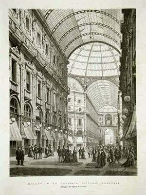 Bild des Verkufers fr Milano - La Galleria Vittorio Emanuele zum Verkauf von Sergio Trippini