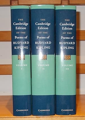 Image du vendeur pour The Cambridge Edition of the Poems of Rudyard Kipling [ Complete in 3 Volumes ] mis en vente par George Jeffery Books