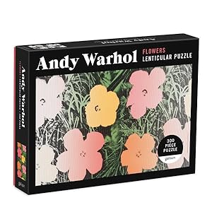 Bild des Verkufers fr Andy Warhol Flowers 300 Piece Lenticular Puzzle zum Verkauf von GreatBookPricesUK