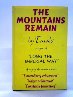 Seller image for The Mountains Remain for sale by World of Rare Books