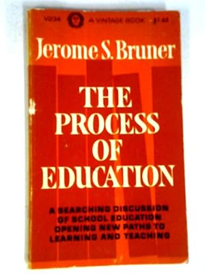 Seller image for The Process of Education for sale by World of Rare Books