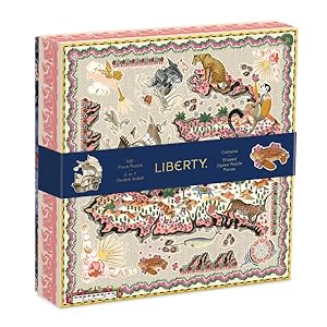 Seller image for Liberty London Maxine 500 Piece Double Sided Puzzle With Shaped Pieces for sale by GreatBookPricesUK