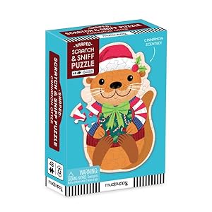 Seller image for Cinnamon Otter Scratch and Sniff Shaped Mini Pzl : 48 Pieces for sale by GreatBookPricesUK