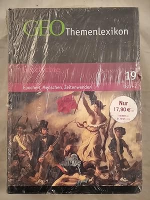 GEO Themenlexikon in 20 Bänden, hier NUR Band 19: Geschichte (Ostr-Z).