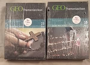 GEO Themenlexikon in 20 Bänden, hier NUR Band 15 und 16: Religion.