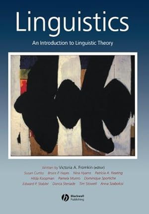 Bild des Verkufers fr Linguistics: An Introduction to Linguistic Theory zum Verkauf von WeBuyBooks