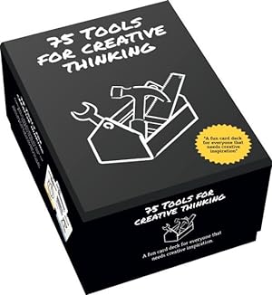 Immagine del venditore per 75 Tools for Creative Thinking : A fun card deck for everyone who needs creative inspiration venduto da GreatBookPricesUK