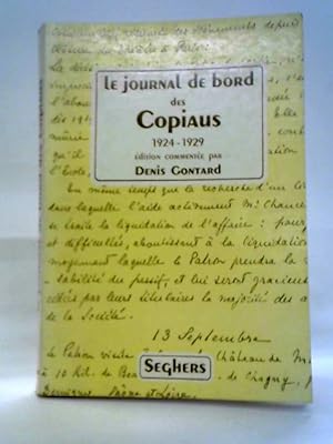 Le Journal De Bord Des Copiaus 1924-1929