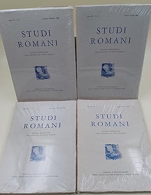 Studi Romani-Rivista bimestrale dell'Istituto di Studi Romani- Anno XI-4 voll.