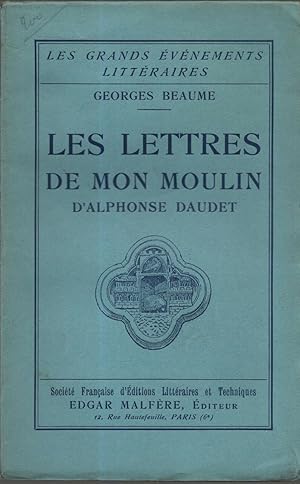 Seller image for Les Lettres de mon Moulin d'Alphonse Daudet for sale by dansmongarage