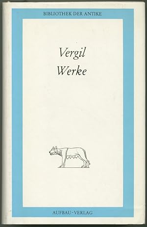 Image du vendeur pour Werke. Kleine Gedichte, Hirtengedicht, Lied vom Landbau, Lied vom Helden Aeneas. (Herausgegeben und aus dem Lateinischen bertragen von Dietrich Ebener). mis en vente par Schsisches Auktionshaus & Antiquariat