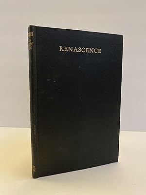 Seller image for RENASCENCE AND OTHER POEMS for sale by Second Story Books, ABAA