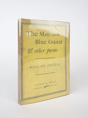 Bild des Verkufers fr THE MAN WITH THE BLUE GUITAR & OTHER POEMS zum Verkauf von Second Story Books, ABAA