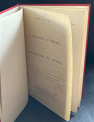 Imagen del vendedor de RUSSIA No. 1 - A Collection On Reports Of Bolshevism In Russia April 1919 a la venta por blograrebooks