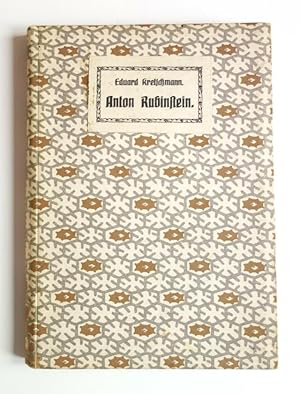 Anton Rubinstein. Erinnerungen aus fünfzig Jahren. 1839-1889.