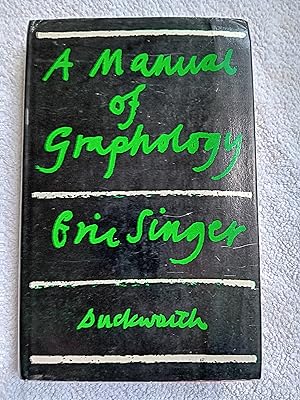 Bild des Verkufers fr A Manual of Graphology zum Verkauf von Glenbower Books